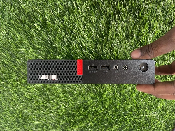 Lenovo (Refurbished) Lenovo ThinkCentre M710q Tiny Desktop – Intel i5 (6th/7th Gen) | 16GB RAM | 256GB NVMe SSD | Upgradeable RAM & Storage | Windows 11 | Ultra-Compact Business PC - Black