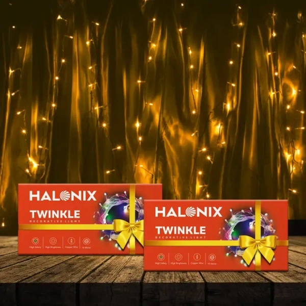 10 MTR HALONIX WARM WHITE DIWALI LIGHTS