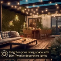 10 MTR HALONIX WARM WHITE DIWALI LIGHTS