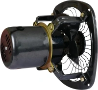 HIGH SPEED 12 inch 300mm Fresh air Metal Exhaust fan Ventilation fan for Kitchen, Bathroom, Office 2200rpm high speed with 2 Year Warranty. Comes with Front Guard and Powerful Suction (Metallic grey)