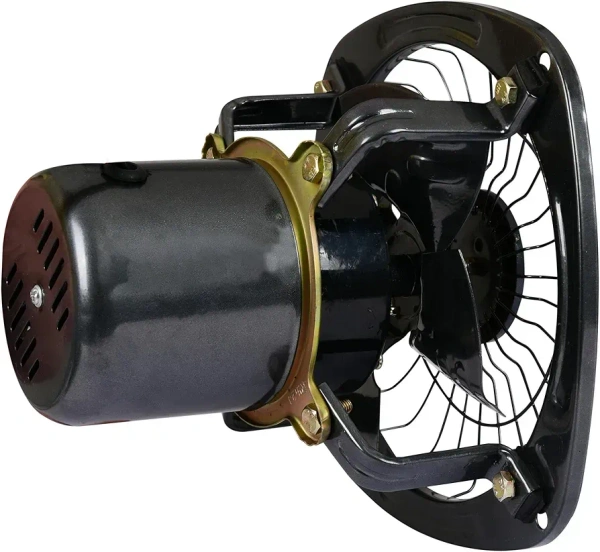 HIGH SPEED 12 inch 300mm Fresh air Metal Exhaust fan Ventilation fan for Kitchen, Bathroom, Office 2200rpm high speed with 2 Year Warranty. Comes with Front Guard and Powerful Suction (Metallic grey)