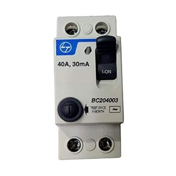 L&T 40AMP 30MA RCCB