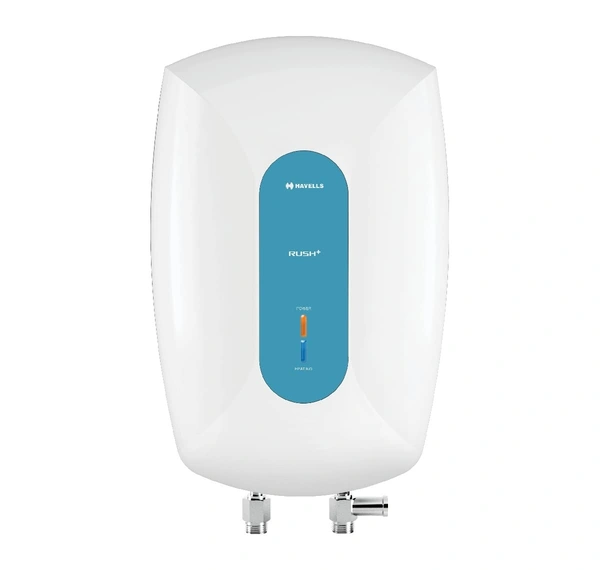 HAVELLS 3 L Instant Water Geyser 3000W (-3 liter rush instant water geyser, White, Blue)Free Connection Pipe