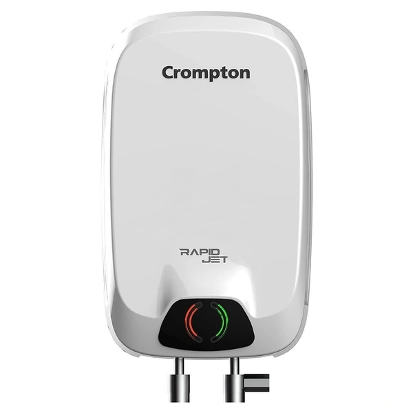 Crompton Rapid Jet 3-L Instant Water Heater with Advanced 4 level Safety (White) 