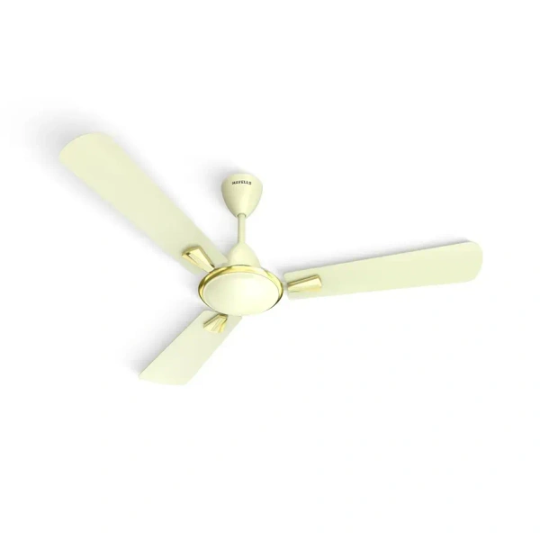 Havells Quickair 1200 mm Ceiling Fan, High-Speed, Energy Efficient, Silent Operation, Modern Design | 1 Star Rating | 2 Years Manufacturer Warranty (Bianco)