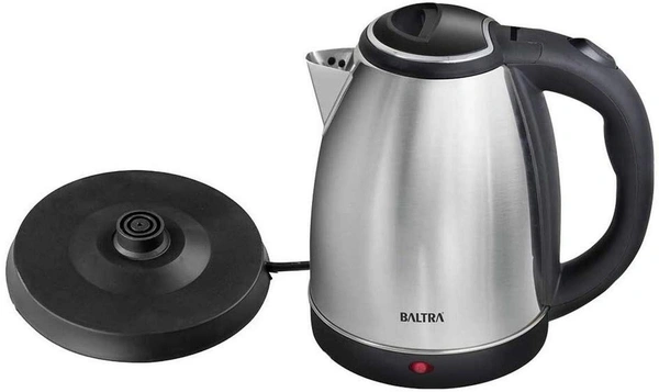 BALTRA Victory Stainless Steel Electric Kettle 1100W Auto Cut-Off Feature 1.8 Ltr(Silver)