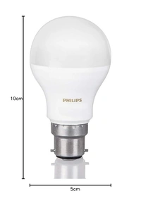 PHILIPS Base B22 9-Watt LED Bulb (Warm White)