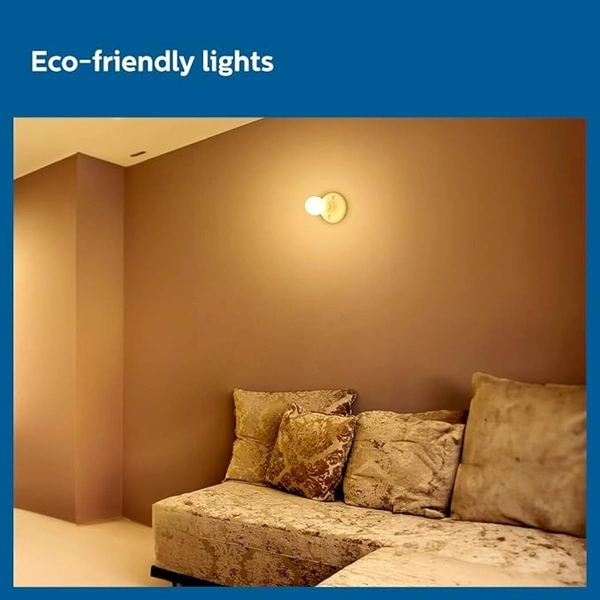 PHILIPS Base B22 9-Watt LED Bulb (Warm White)