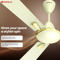 Havells Quickair 1200 mm Ceiling Fan, High-Speed, Energy Efficient, Silent Operation, Modern Design | 1 Star Rating | 2 Years Manufacturer Warranty (Bianco)