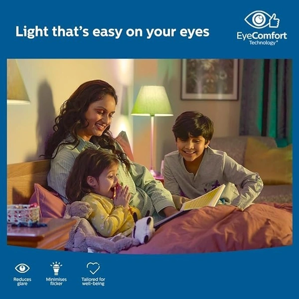 PHILIPS 9W e27 LED Bulb, Pack of 1 (Golden Yellow)