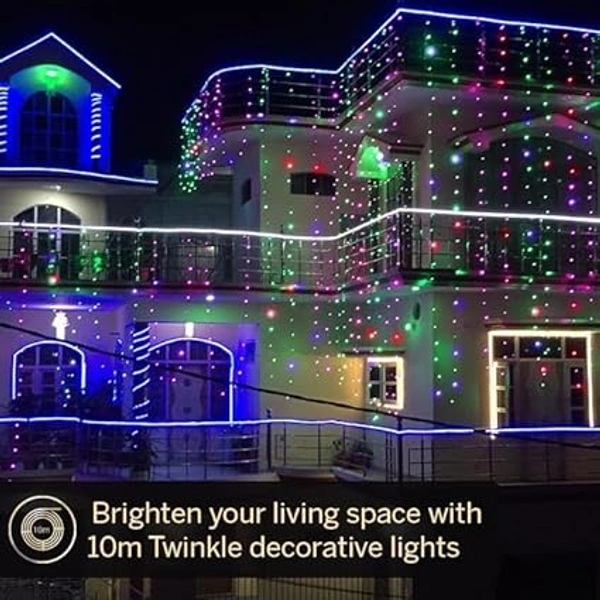 HALONIX 10 MTR MULTI COLUR DIWALI LIGHTS