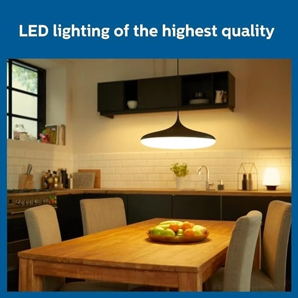 PHILIPS 9W e27 LED Bulb, Pack of 1 (Golden Yellow)