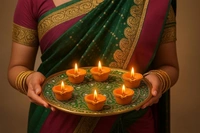  36pcs Water Sensor Diya for Home Decoration,