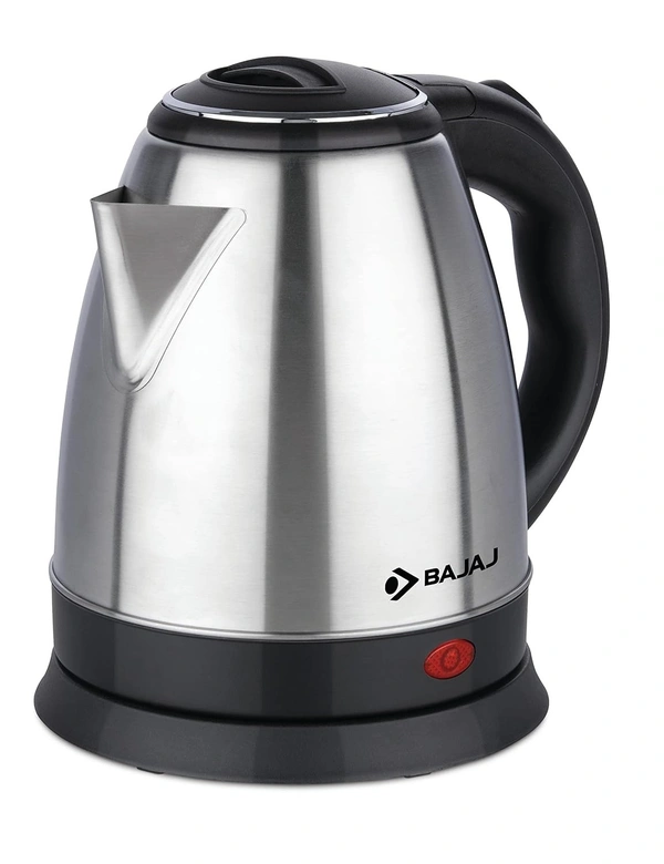 Bajaj KTX 1.5 Litre DLX Electric Kettle | 1350 Watts Kettle with Stainless Steel Body | Cordless Operation | Auto Shut-off Mechanism | 2-Yr Warranty
