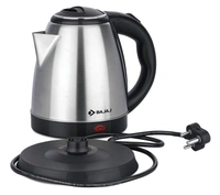 Bajaj KTX 1.5 Litre DLX Electric Kettle | 1350 Watts Kettle with Stainless Steel Body | Cordless Operation | Auto Shut-off Mechanism | 2-Yr Warranty
