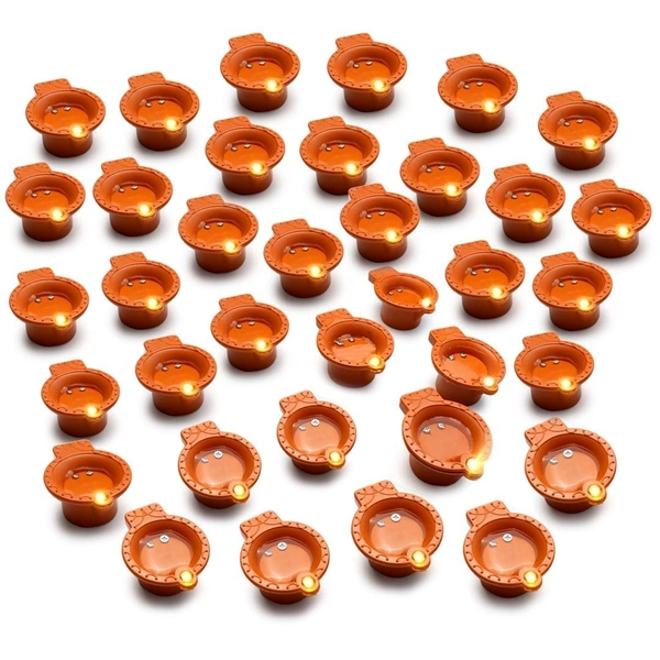  36pcs Water Sensor Diya for Home Decoration,
