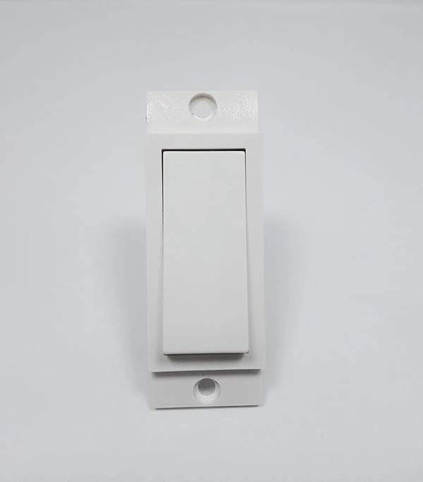 Wipro North West Polycarbonate 1M 6A One Way Switch (Pack Of 1, White)