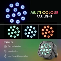  Gesto RGB Stage Par Light -DJ Light with Remote Control |