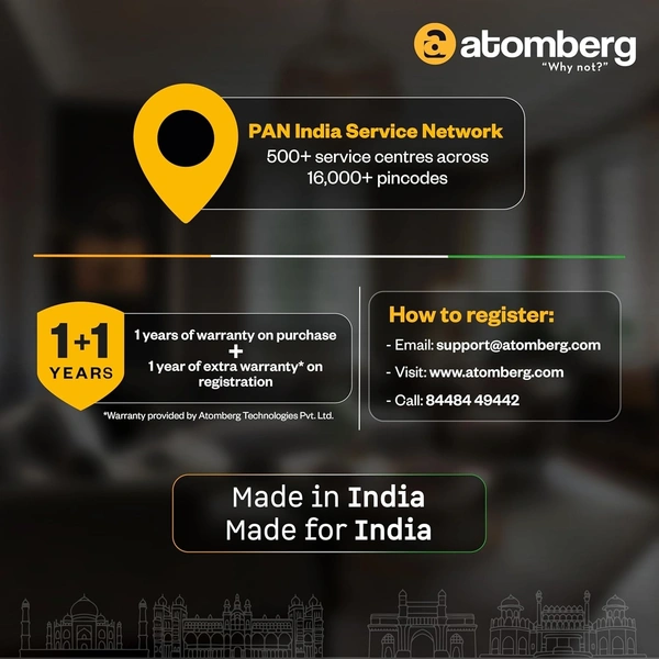 atomberg Efficio Exhaust Fan 200mm (8 Inches) | BLDC Motor  - 200  MM, WHITE