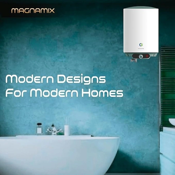 CG 15 L Storage Water Heater (Geyser) | with Glassline Tank | 4 Level Safety | Rust Proof body | BEE 5 Star Rated | For Home, Bathroom | White - White, 1