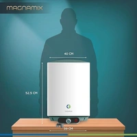 CG 15 L Storage Water Heater (Geyser) | with Glassline Tank | 4 Level Safety | Rust Proof body | BEE 5 Star Rated | For Home, Bathroom | White - White, 1