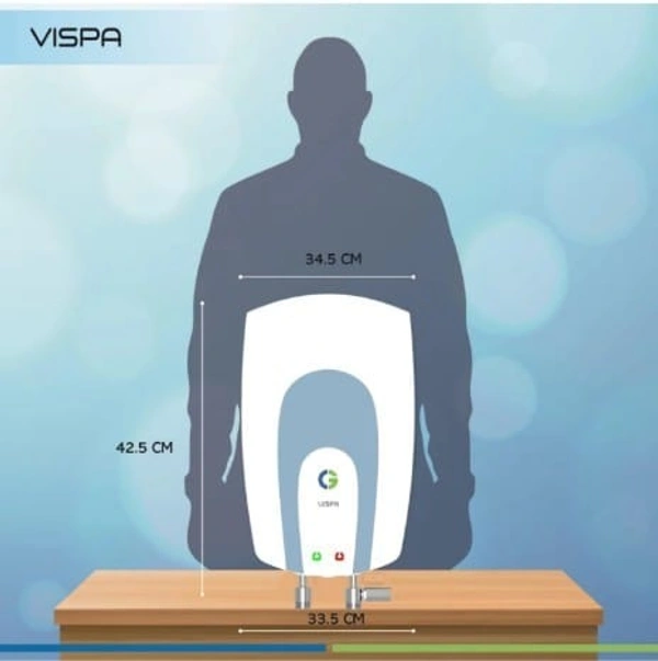 CG VISPA 3L INSTANT WATER HEATER - WHITE, 1