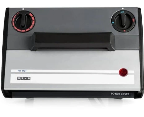 USHA Heat Convector 812 T 2000-Watt with Instant Heating Feature Room Heater(Black) - WHITE, 1