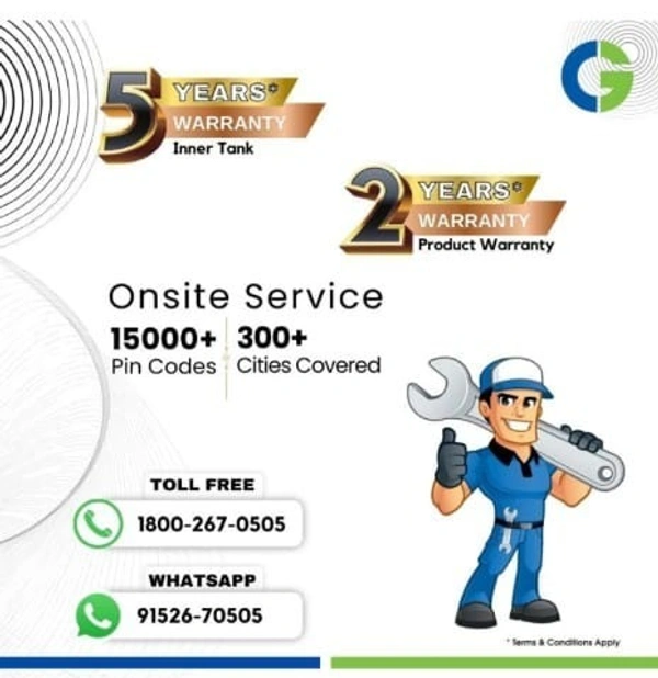 CG VISPA 3L INSTANT WATER HEATER - WHITE, 1