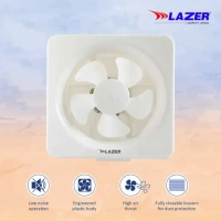 Lazer EXOTICA 150 mm TO 250 MM Exhaust Fan  (White)
