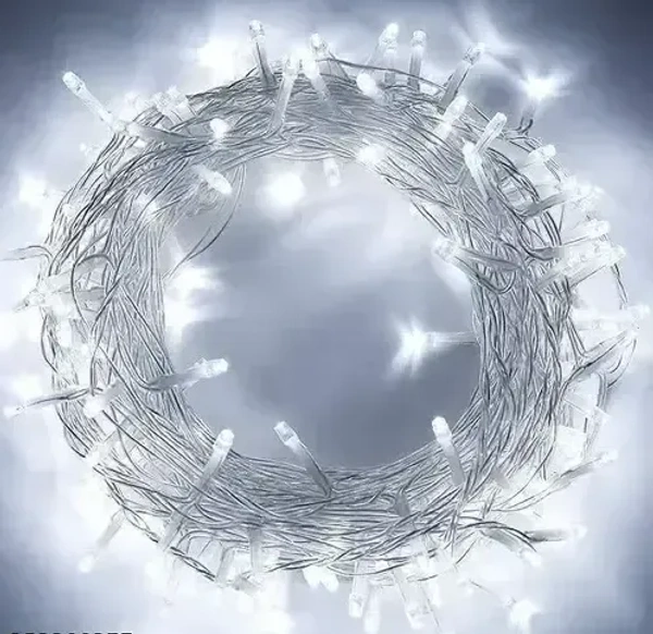 15MTR WHITE DIWALI DECORATION LIGHT 