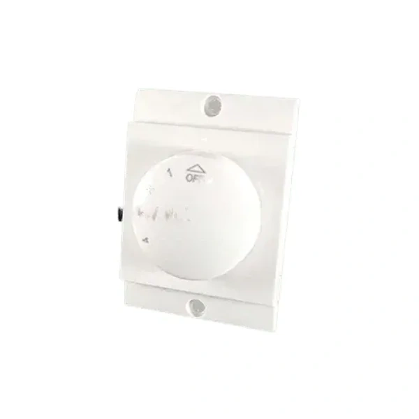 Wipro North West Polycarbonate Fan Regulator 4+1 Position Step Type (White)