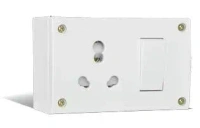 RR 16 amp combind box - White