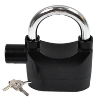 Fortune Cart 110 dB Alarm Padlock – Anti-Theft Security Lock with Built-In Siren