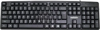 Zebion K500 USB Keyboard, Rugged Heavy-Duty Body, Tested with Over 5 Million Keystrokes,Clicky-Touch Feel, Ergonomic Design Comes with 102 Keys Including Rupee Key (Black)