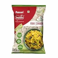Indimix Thick Poha/Chiwda with Poha Masala