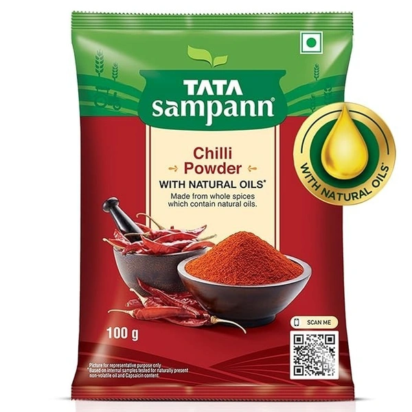 Tata Sampann Chilli Powder - 100g