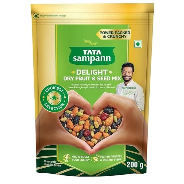 Tata Sampann Delight Dry Fruit & Seeds Mix - 200g