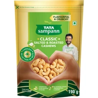 Tata Sampann Classic Salted & Roasted Cashews/Kaju