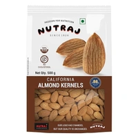 Nutraj California Almonds 500g Pouch | Badam Giri
