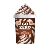 Go Zero Choco Brownie Sundae Guilt Free Ice Cream Tub,500 ml