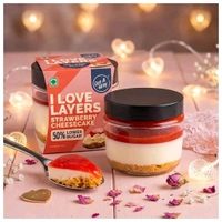 Get-A-Way Strawberry Cheesecake Jar,80g