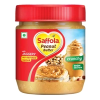 Saffola Peanut Butter With Jaggery- Crunchy, 350g