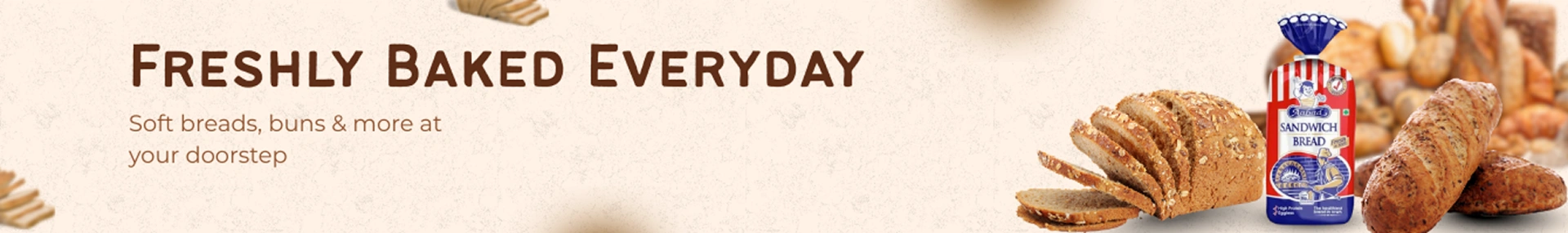 Freshly baked bakery