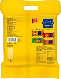Parle Nutricrunch Classic Wheat Flour Digestive Cookies, 1000 Gram