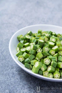 Cut Bhindi / Ladyfinger