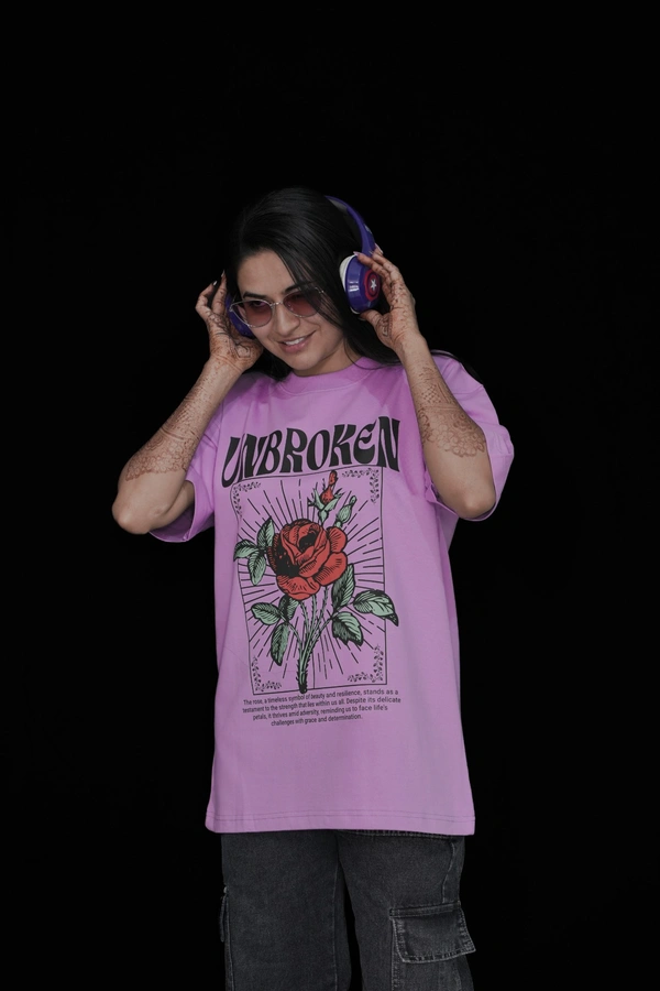 Unbroken - Unisex Oversized T-Shirt 100% Premium Cotton