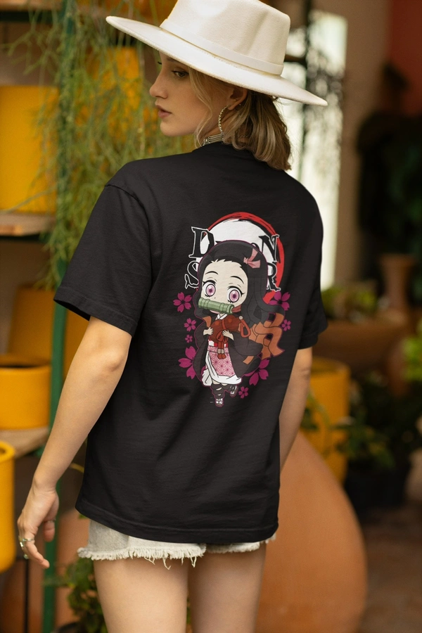 Nezuko - Unisex Oversized T-Shirt 100% Premium Cotton