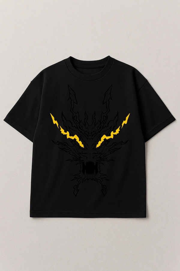 Thunder Dragon - Unisex Oversized T-Shirt 100% Premium Cotton