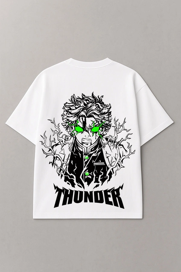 Zenitsu (Thunder Green) - Unisex Oversized T-Shirt 100% Premium Cotton