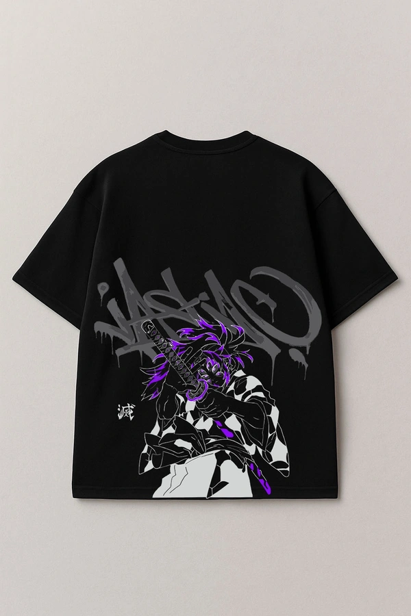 Kokushibo (Demon Rank 1) - Unisex Oversized T-Shirt 100% Premium Cotton